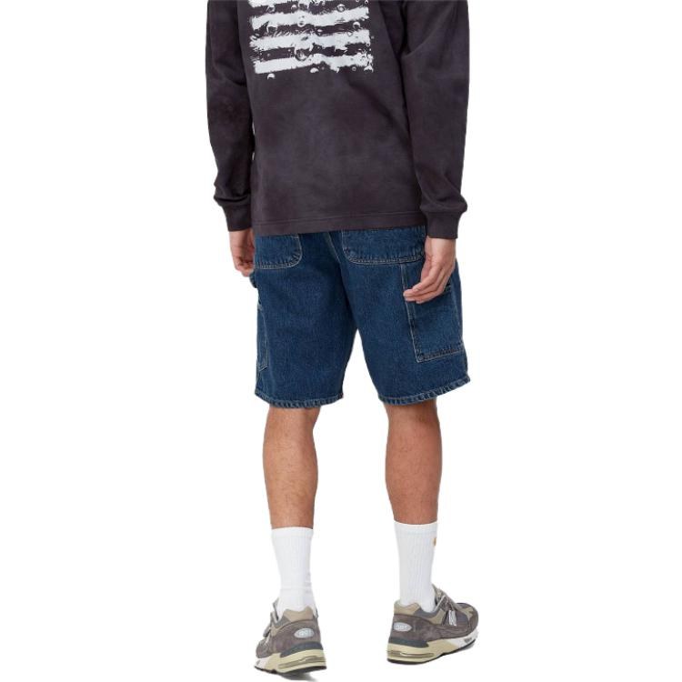 Carhartt WIP SS23 Logo Denim Shorts