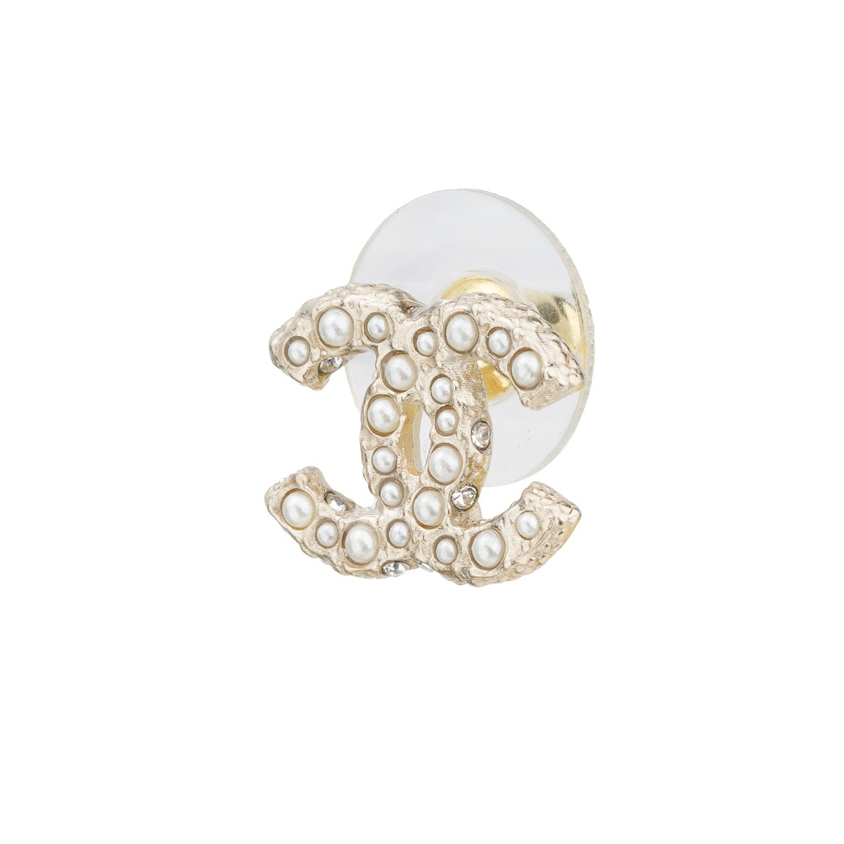 Chanel Pearl Double C Earrings