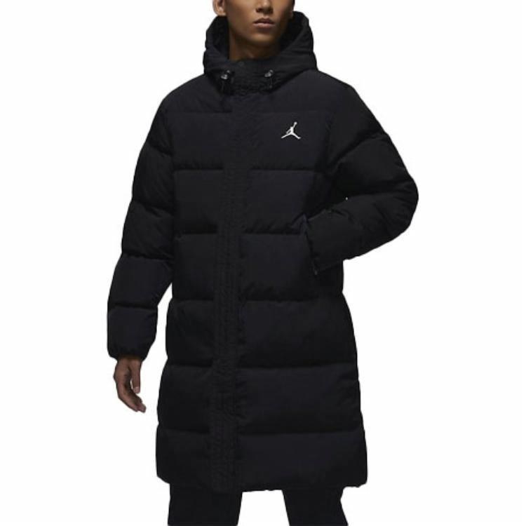 Jordan Long Down Jacket Black