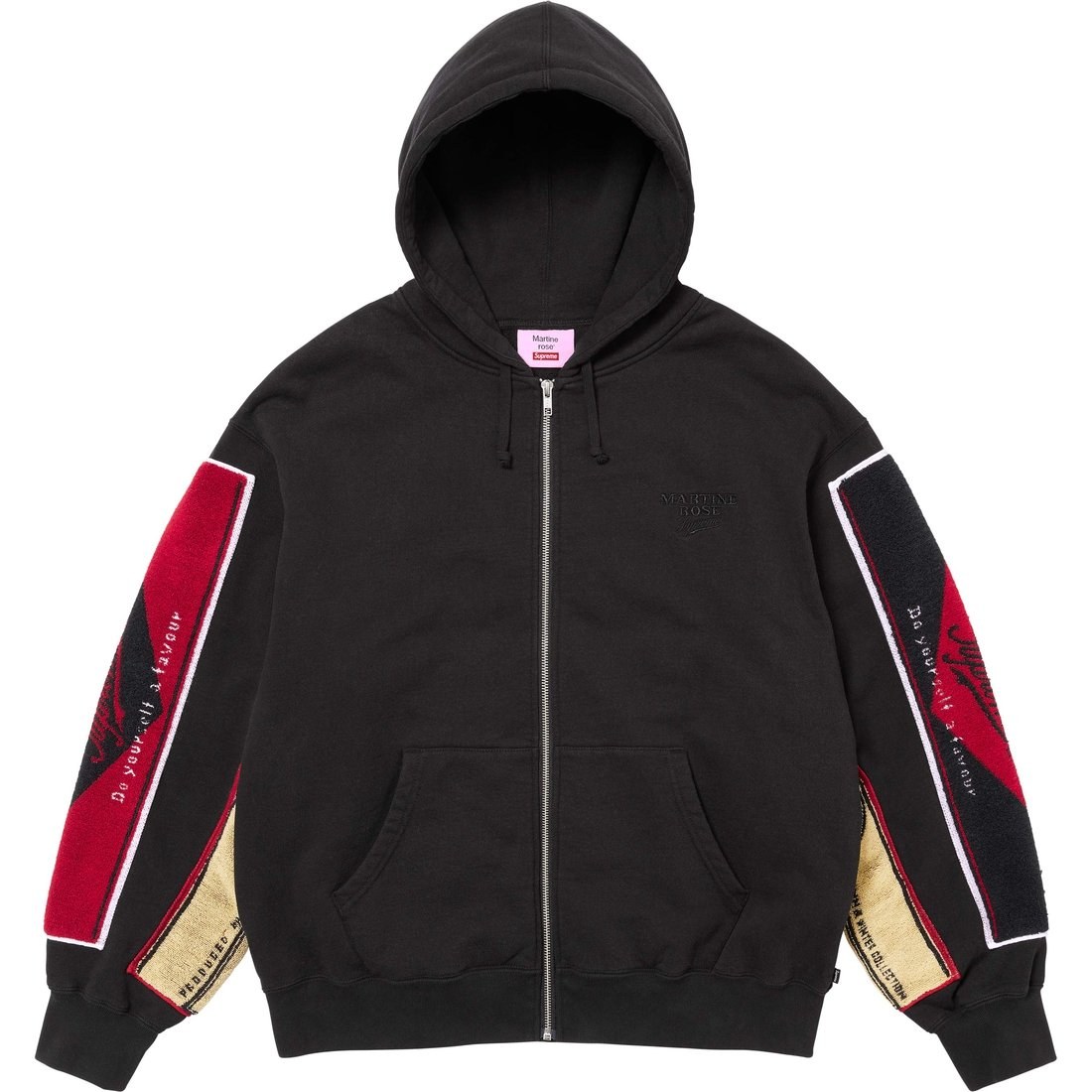 Supreme x Martine Rose Towel Zip Up Hooded Sweatshirt