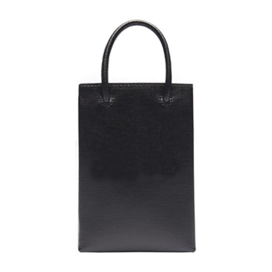 Balenciaga Shopping Logo Mini Tote Bag Black