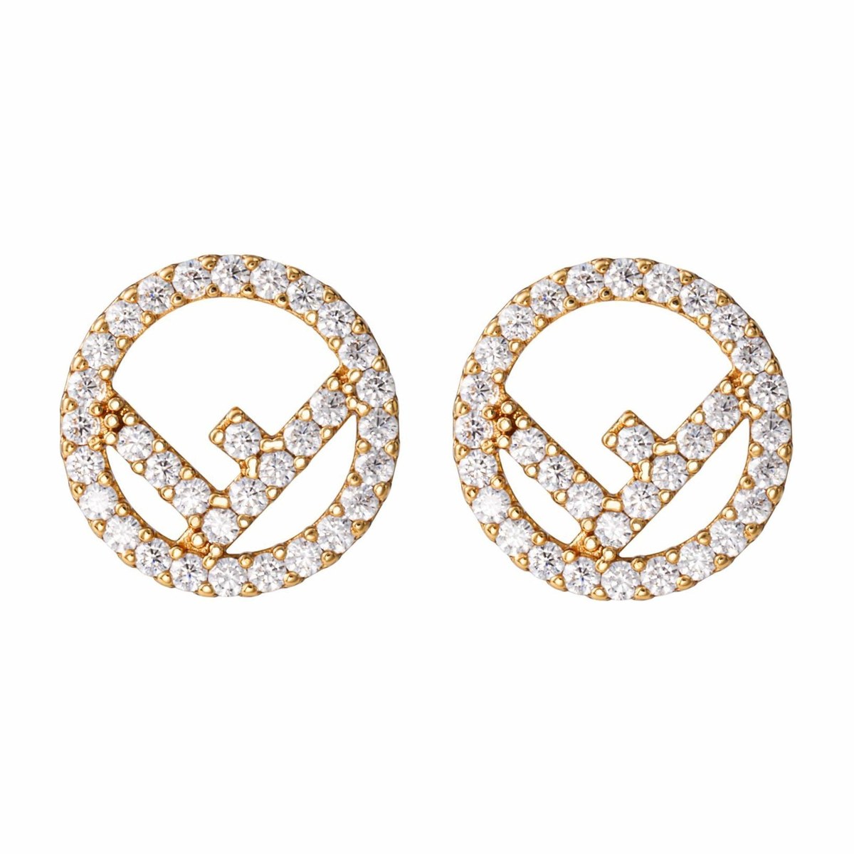 Fendi Gold Earrings