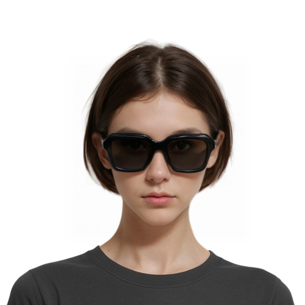 Balenciaga Classic Logo Sunglasses Black