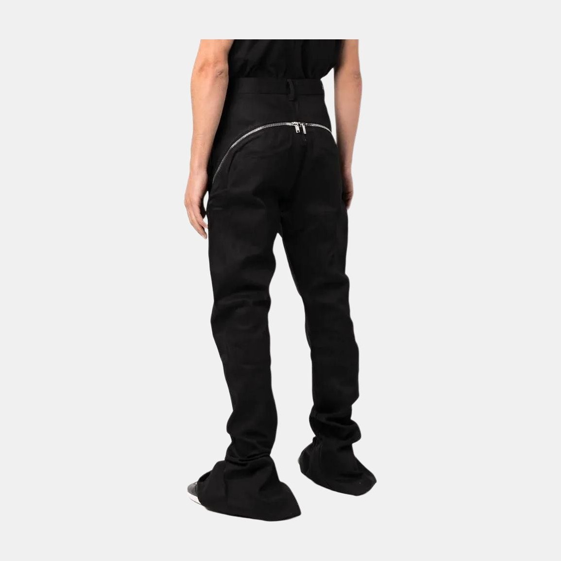 Rick Owens DRKSHDW SS22 Straight Leg Jeans Black