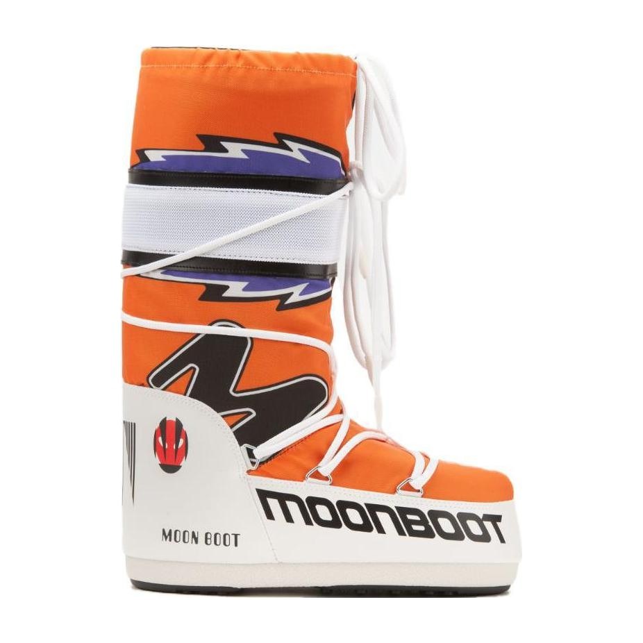 Moon Boot Icon Retrobiker M Orange White Black