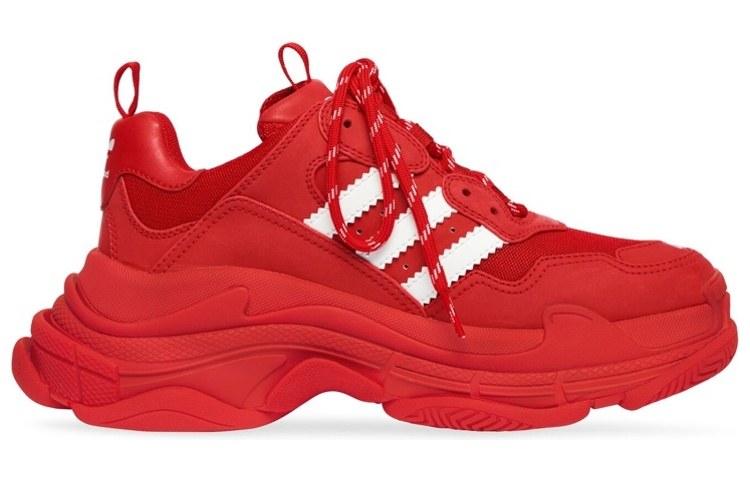 adidas x Balenciaga Triple S Red White