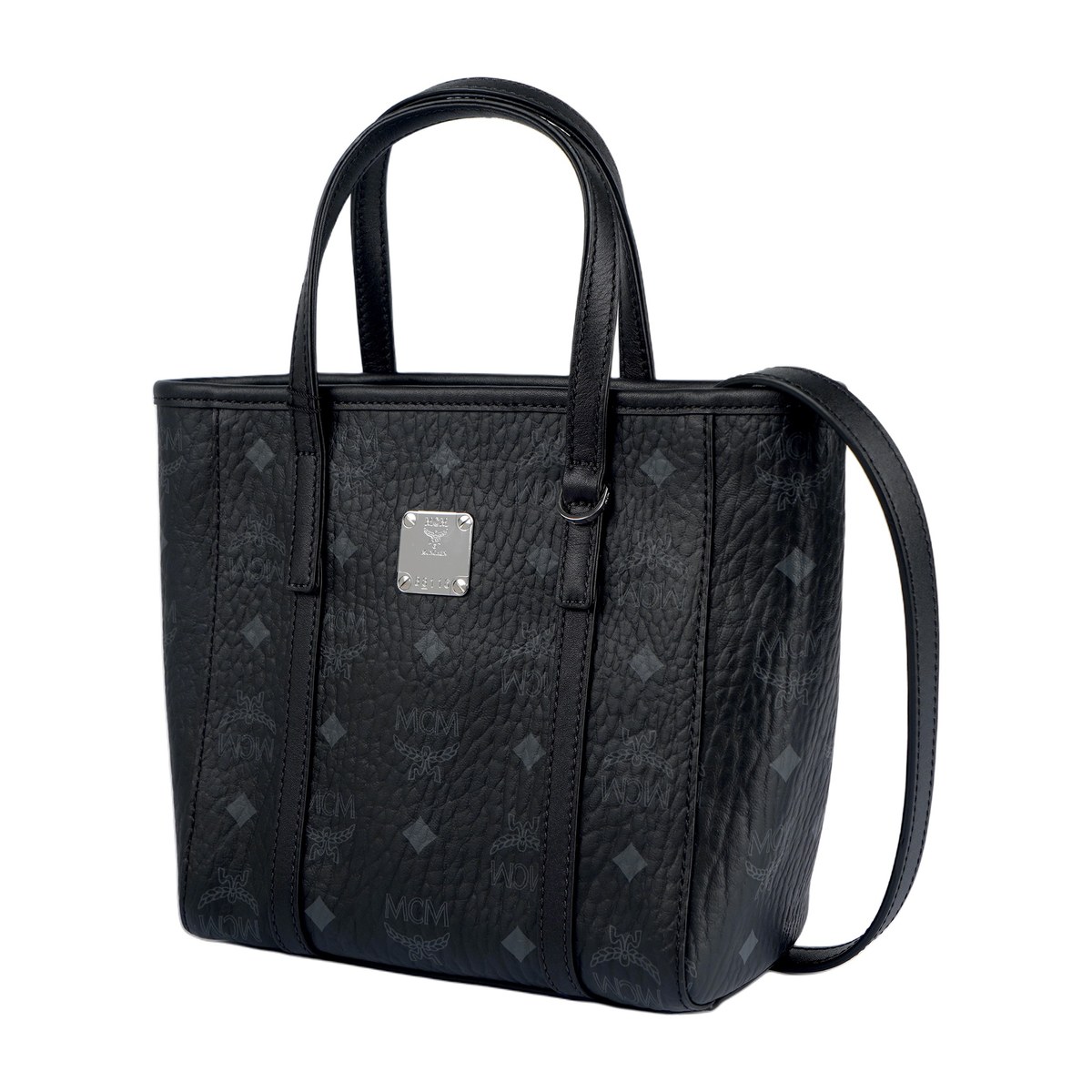 MCM Toni Visetos Mini Black