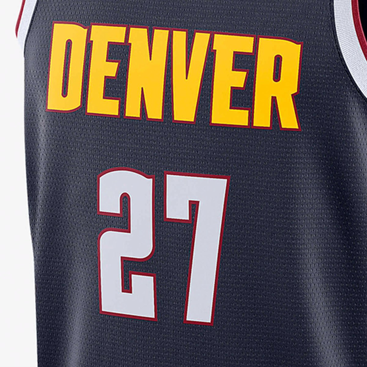 Nike NBA Nuggets Murray 27 Navy