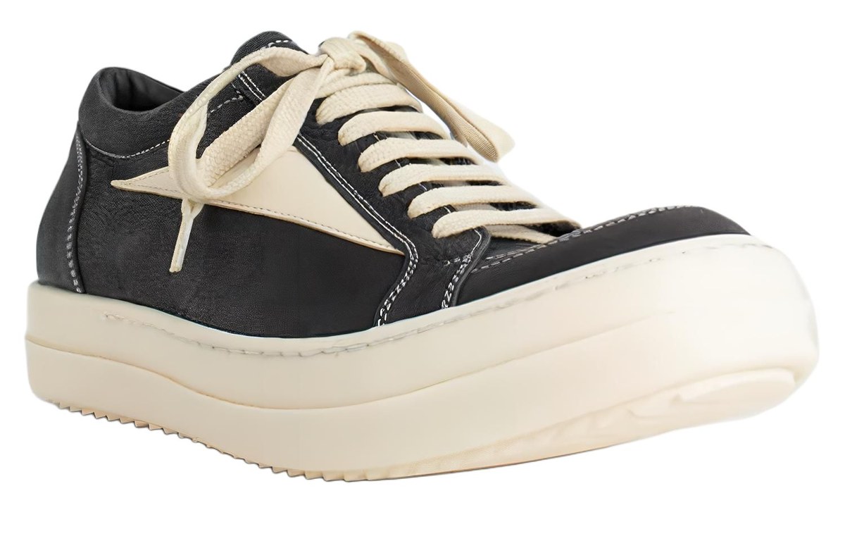 Rick Owens Low Top Sneakers Black