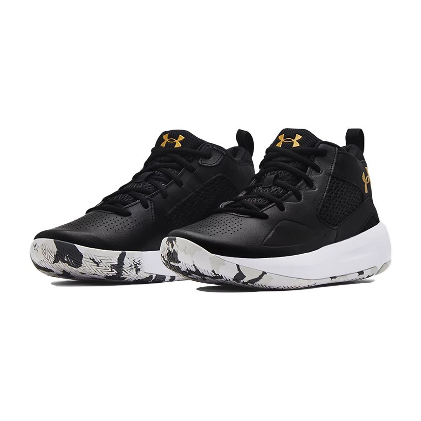 Under Armour Lockdown 5 Black White Gold