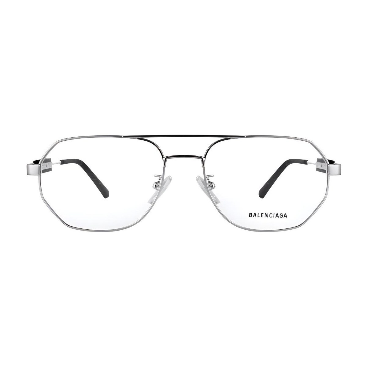 Balenciaga Optical Aviator Silver