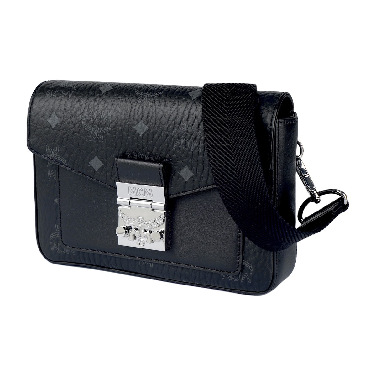 MCM Millie Visetos Black