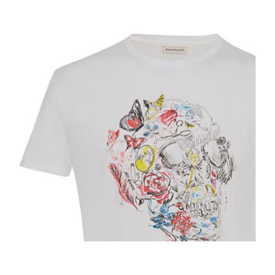 Alexander McQueen Skull Print T-Shirt SS22