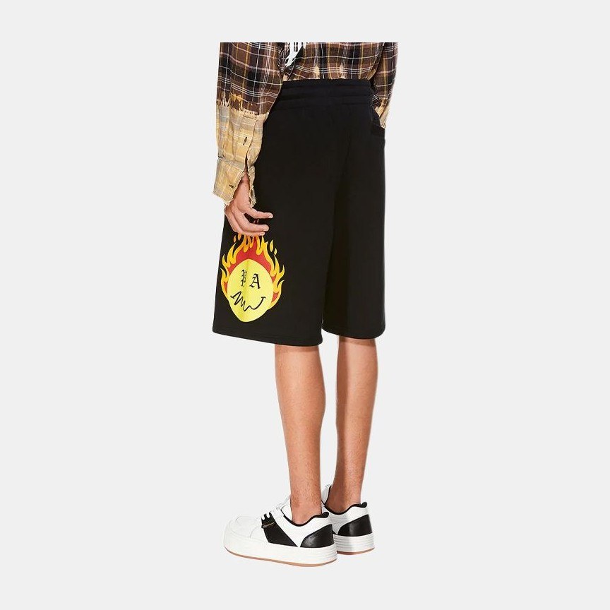 Palm Angels Burning Head Shorts