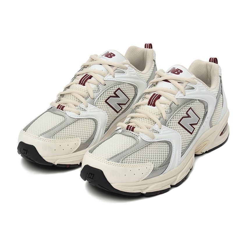 New Balance 530 White Silver Red