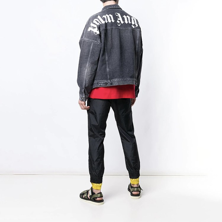 Palm Angels Denim Jacket Black