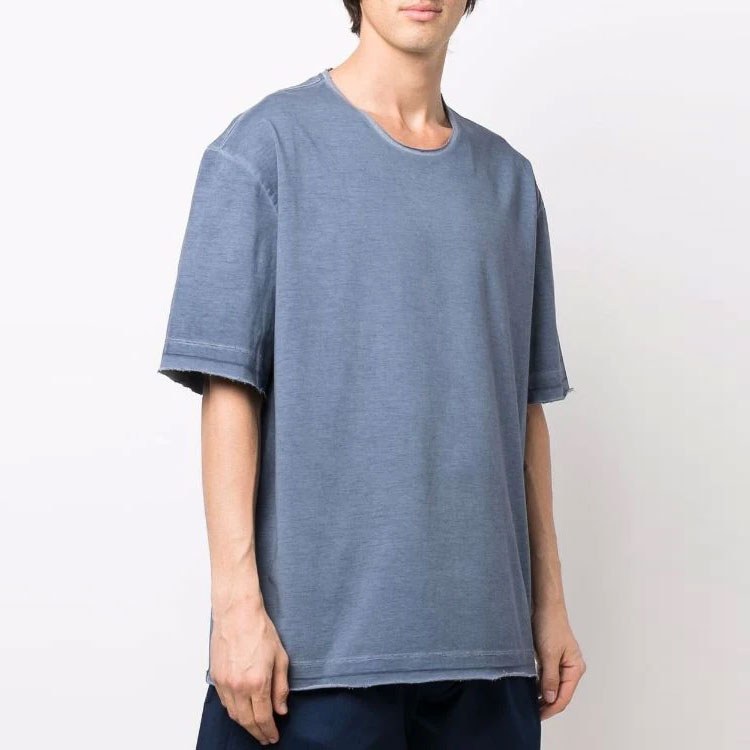 Maison Margiela SS22 Logo T-Shirt Blue