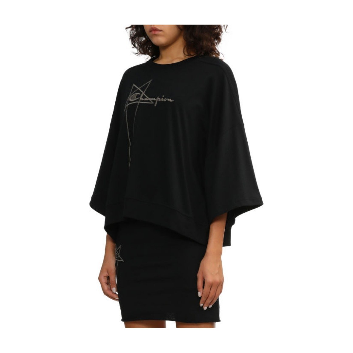 RICK OWENS RO Champion Tee Women