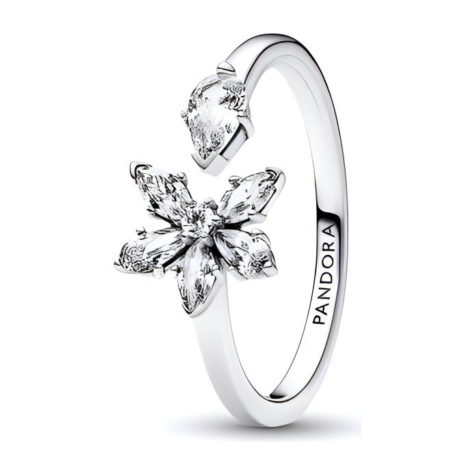 Pandora True Timeless Snowflake Ring