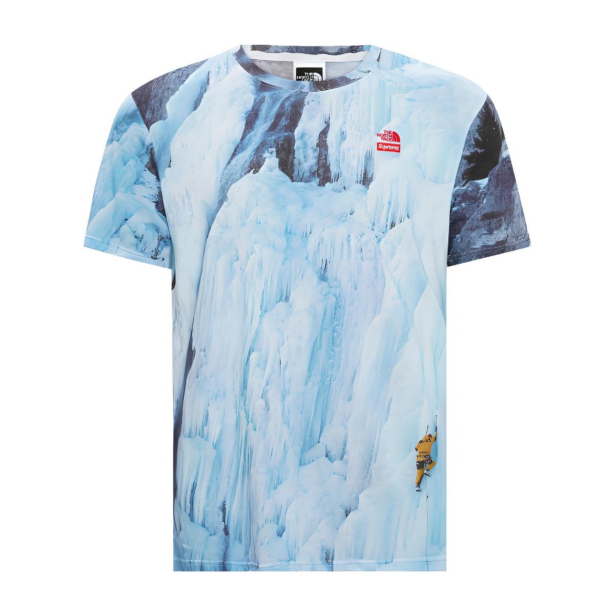 Supreme x The North Face SS21 Blue Tee