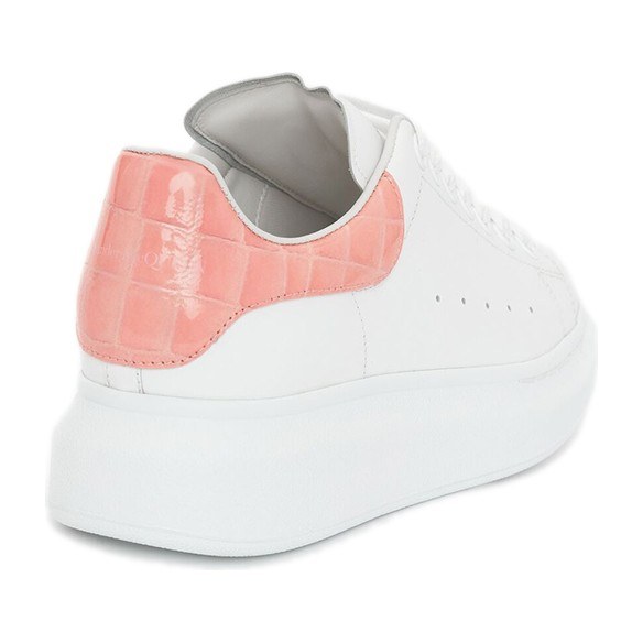 Alexander McQueen Fashion Sneakers White Pink