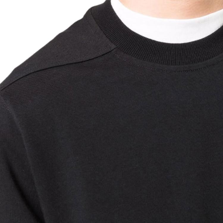 Rick Owens FW21 Black Pullover Sweatshirt