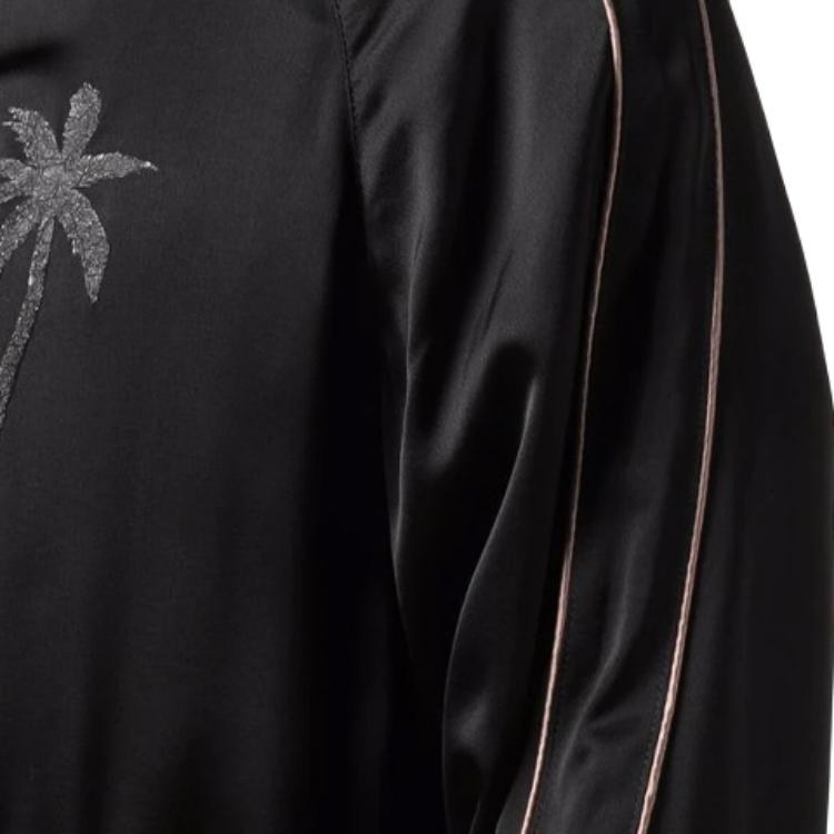 Palm Angels x Team Wang Bomber Jacket Black