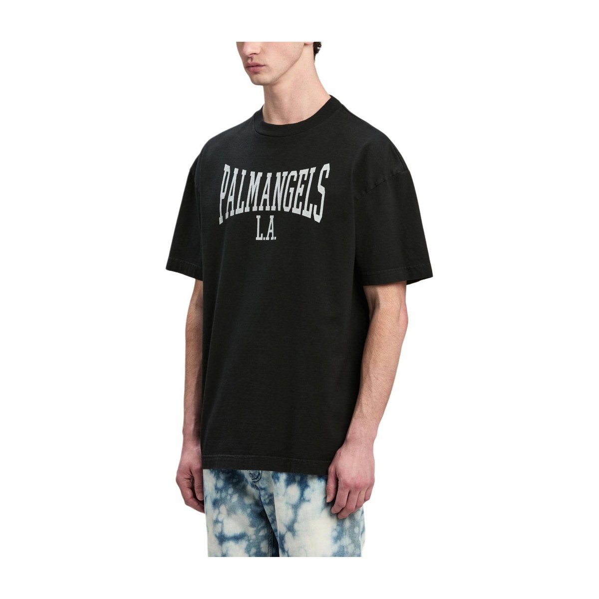 Palm Angels Printed Tee Black