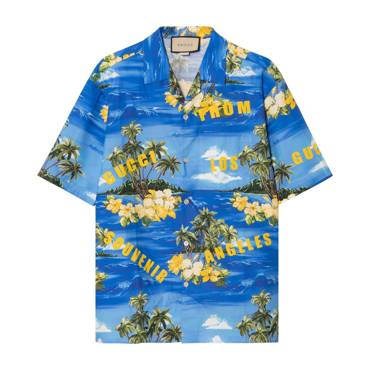 GUCCI SS22 Blue Shirt