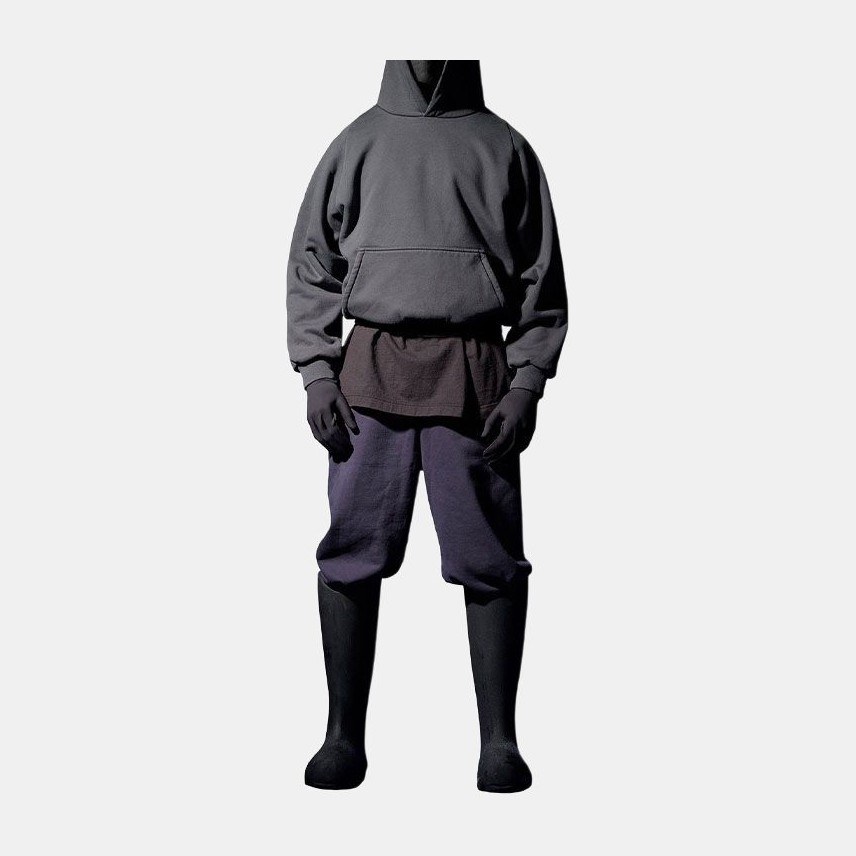 YEEZY x Gap x Balenciaga Logo Shrunken Hoodie