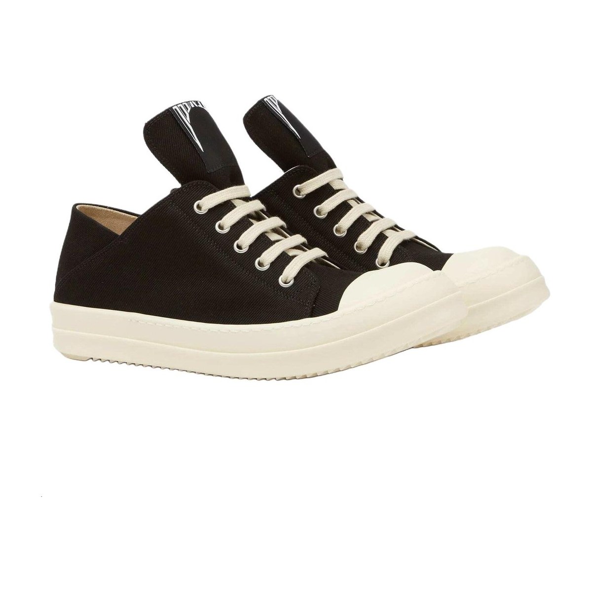 Rick Owens DRKSHDW Canvas Sneakers Black