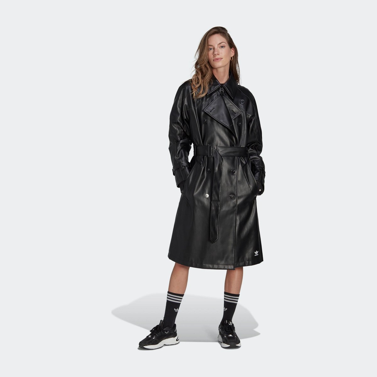 adidas Originals Trench Coat Black