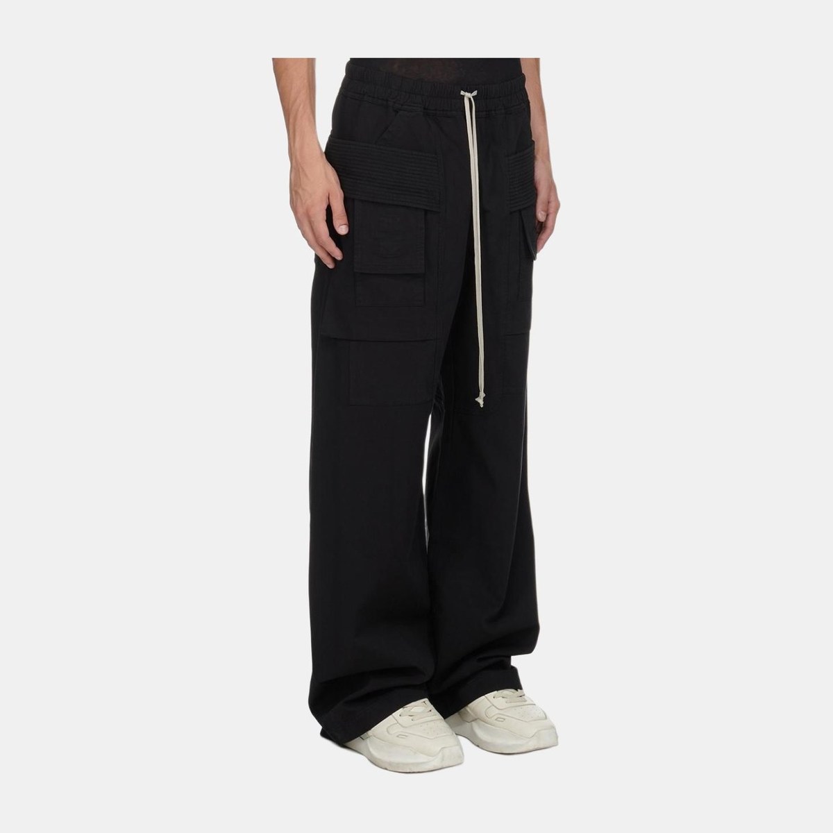Rick Owens DRKSHDW FW24 Loose Sweatpants Black