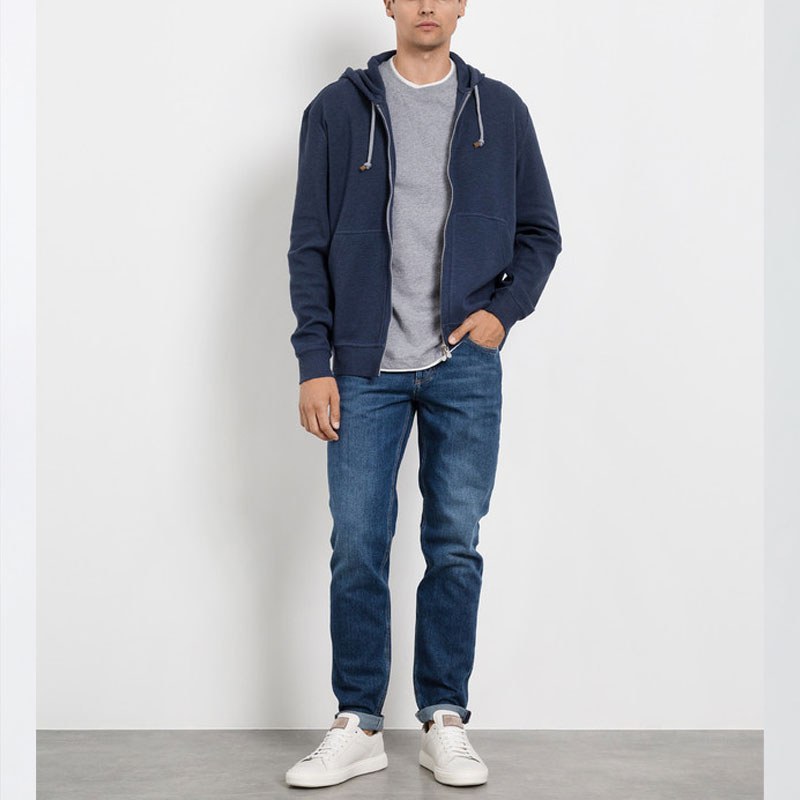 Brunello Cucinelli Hoodie Jacket Blue