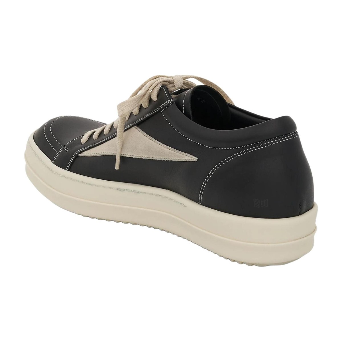 Rick Owens Low-Top Black White