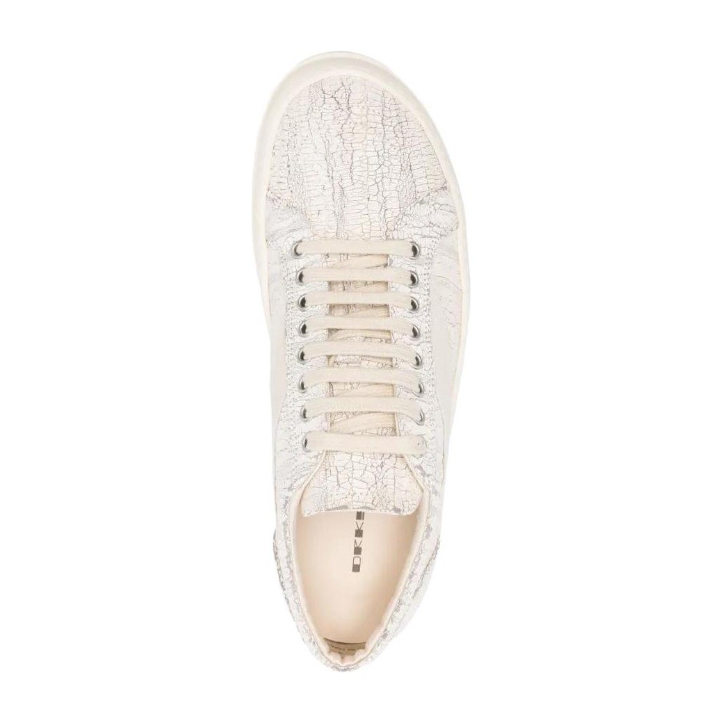 Rick Owens DRKSHDW Low Top Sneakers White