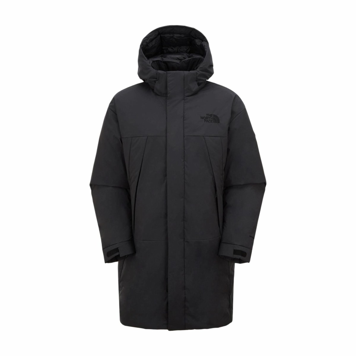 The North Face Logo Print Zip Jacket Black