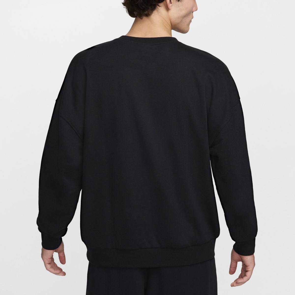 Nike Club FT Oversized Crew Black