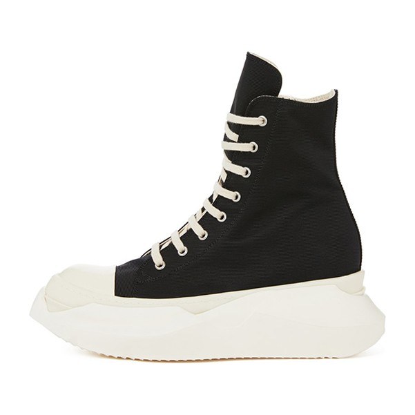 Rick Owens DRKSHDW High Top Sneakers Black White