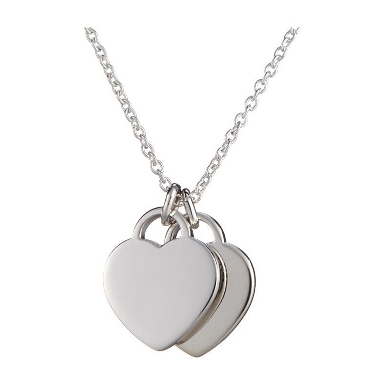 Tiffany & Co. Return to Tiffany Blue Enamel Pendant Necklace