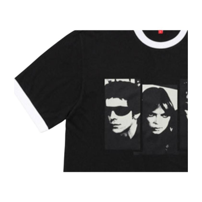 Supreme x The Velvet Underground Ringer Tee Black