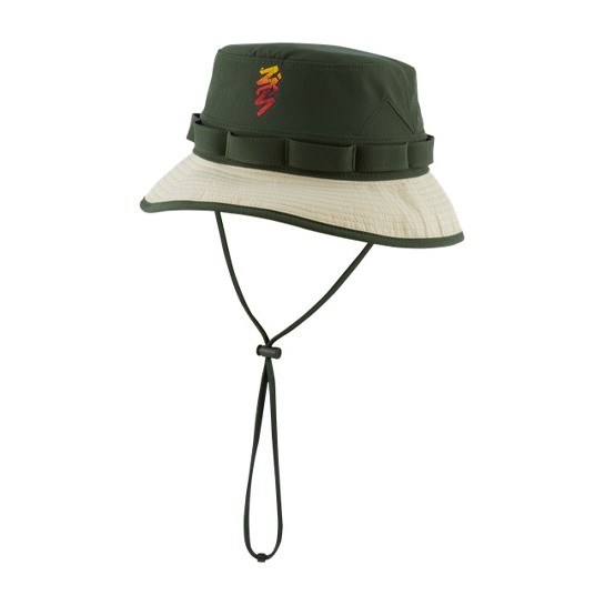 Jordan Adjustable Bucket Hat Carbon Green/Beach Light Yellow