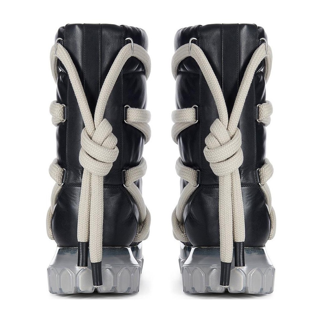 Rick Owens Luxor Black Boots