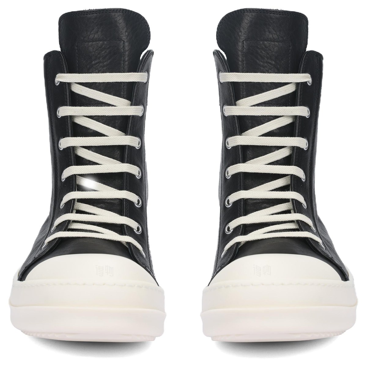 Rick Owens RO High Top Sneakers Black