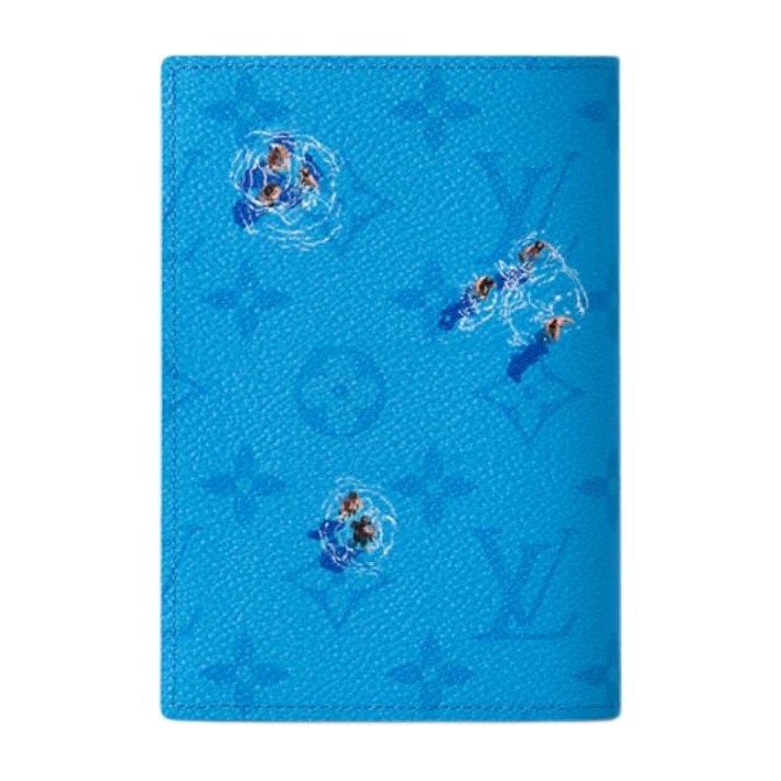 Louis Vuitton Colored Monogram Passport Holder