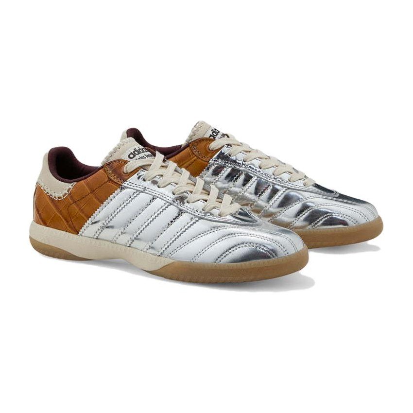 Wales Bonner x adidas Samba Silver Metallic Easy Yellow