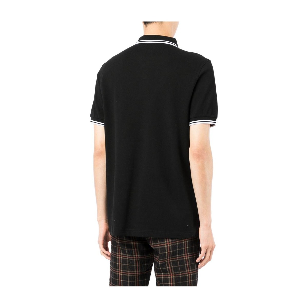 Fred Perry Logo Badge Polo Shirt Black