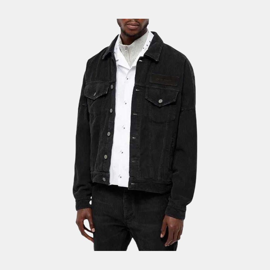 Palm Angels Corduroy Jacket Black