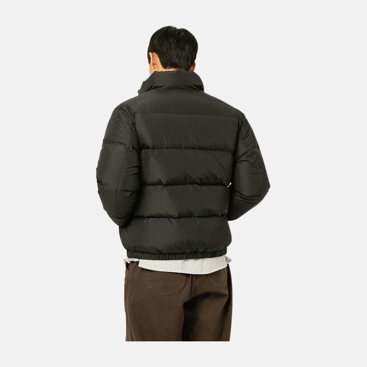 Lee Logo Hooded Down Jacket