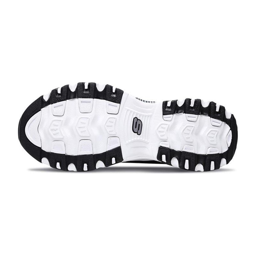 Skechers D'LITES 1.0 Black White